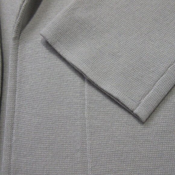 NWT J.Crew Sophie in Silver Stone Open-Front Sweater Blazer Cardigan XS $158 - Picture 2 of 4